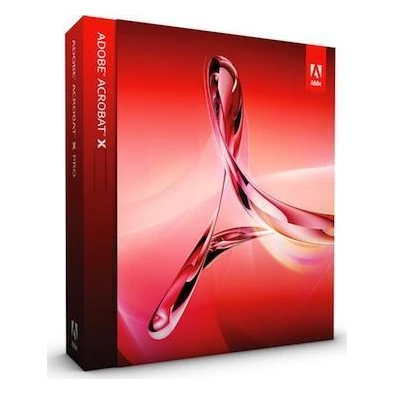 Adobe Acrobat X ENG Windows dobozos szoftver