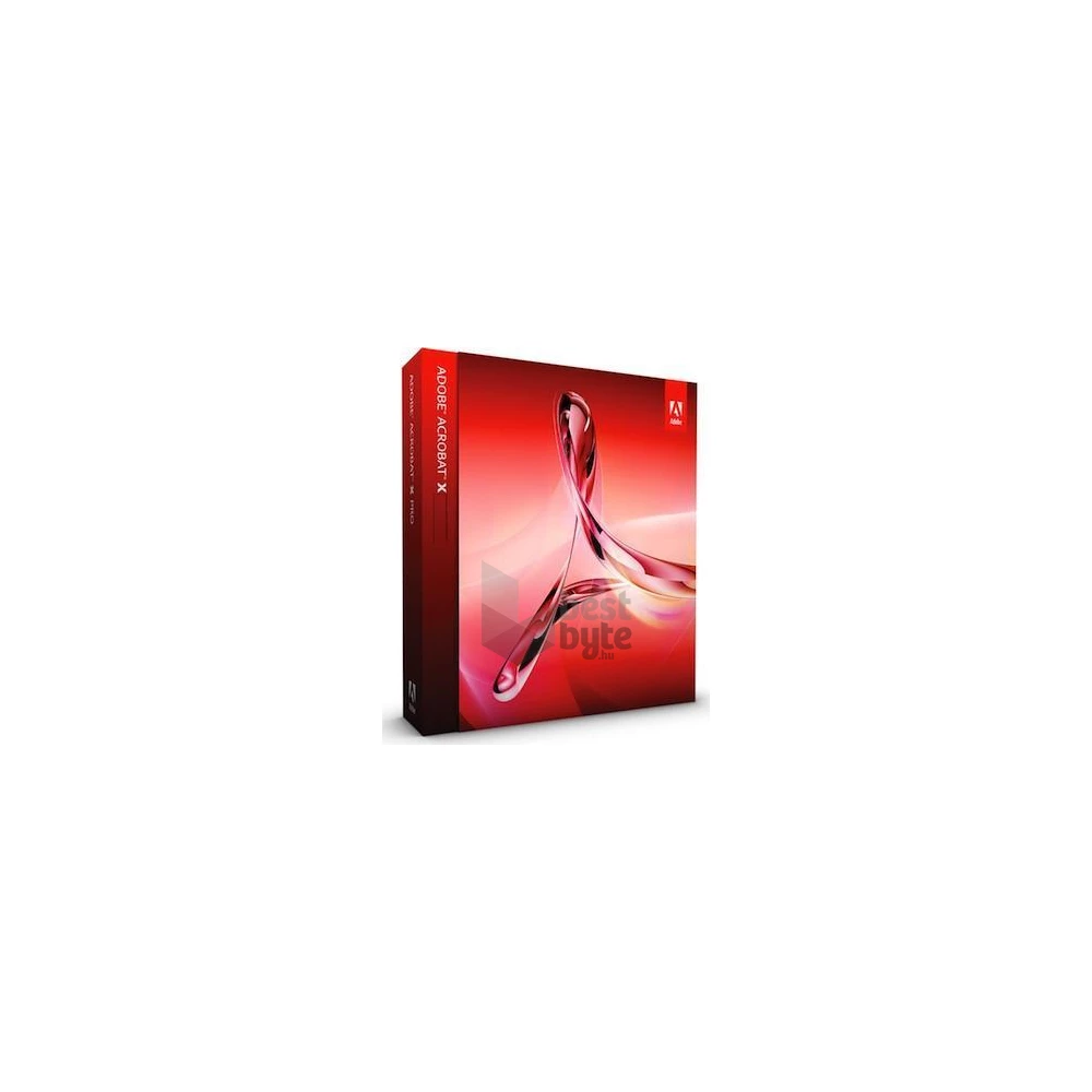 Adobe Acrobat X ENG Windows dobozos szoftver