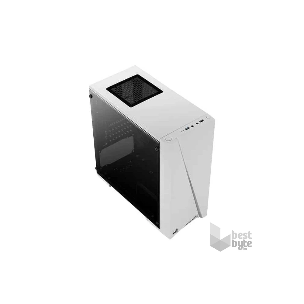Aerocool Cylon Mini RGB fehér (táp nélküli) ablakos mATX ház