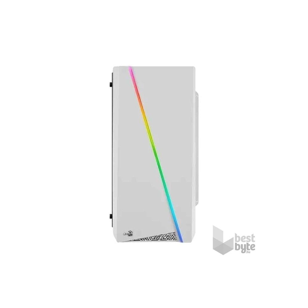 Aerocool Cylon Mini RGB fehér (táp nélküli) ablakos mATX ház