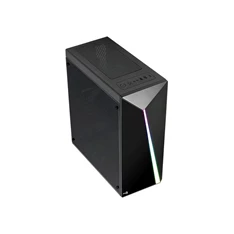 Aerocool Shard TG RGB fekete (táp nélküli) ablakos ATX ház