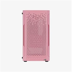 Aerocool Trinity Mini Mesh pink (táp nélküli) ablakos mATX ház