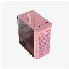 Aerocool Trinity Mini Mesh pink (táp nélküli) ablakos mATX ház