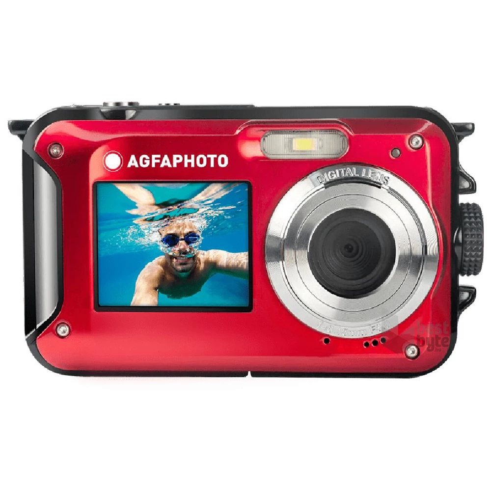 Agfa WP8000 kompakt digitális piros fényképezőgép