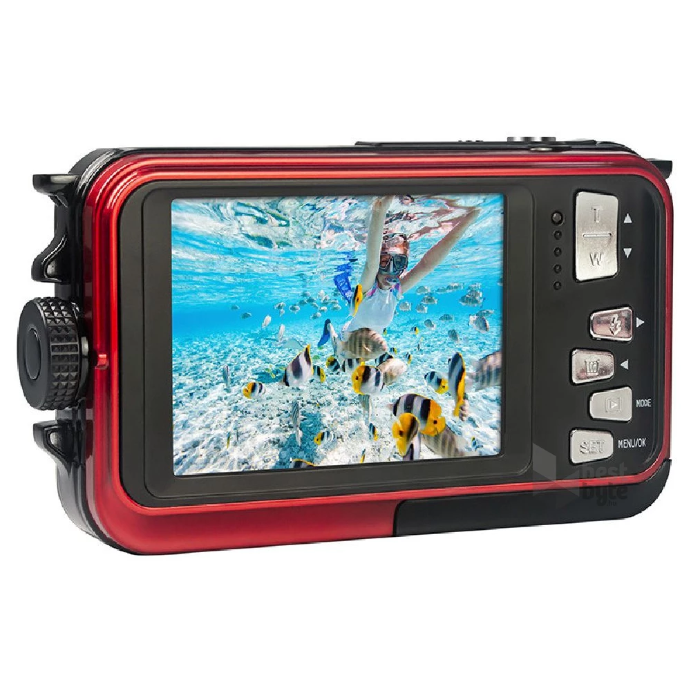 Agfa WP8000 kompakt digitális piros fényképezőgép