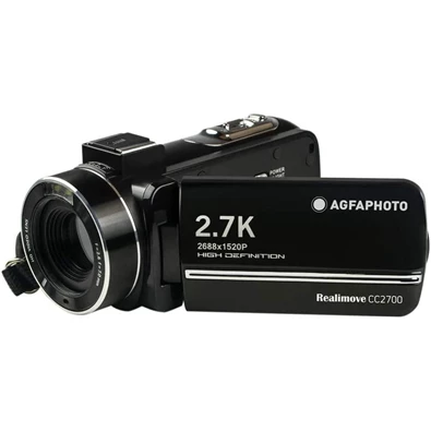 Agfaphoto Realimove CC2700-2 videókamera 2,7K, +1db akkumulátor