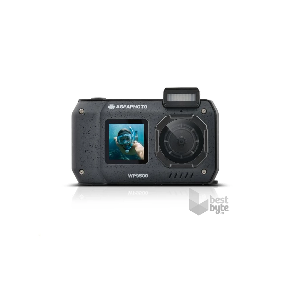 Agfaphoto Realishot WP9500 vízálló fekete digitális fényképezőgép