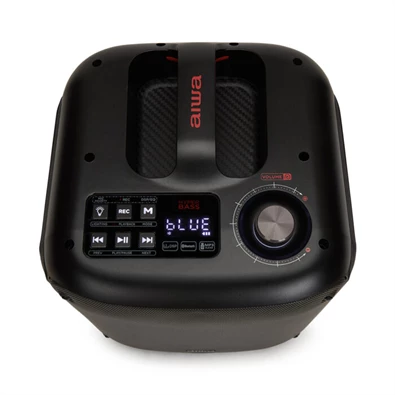 Aiwa KBTUS-250 hordozható Bluetooth party hangszóró (Újracsomagolt)