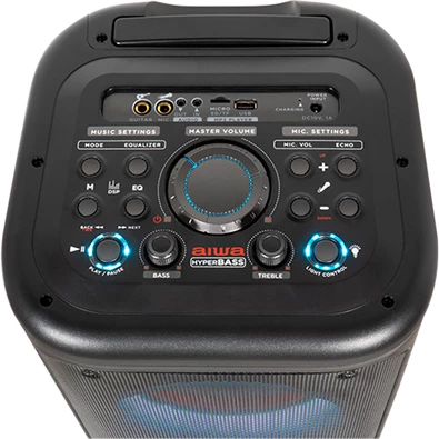 Aiwa KBTUS-450 hordozható Bluetooth party hangszóró