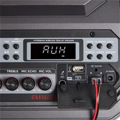 Aiwa KBTUS-710 hordozható Bluetooth party hangszóró