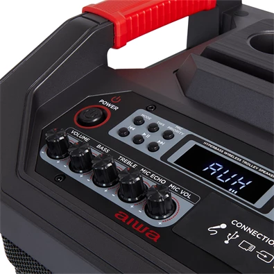 Aiwa KBTUS-710 hordozható Bluetooth party hangszóró