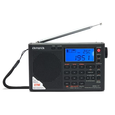 Aiwa RMD-77 fekete világvevő rádió