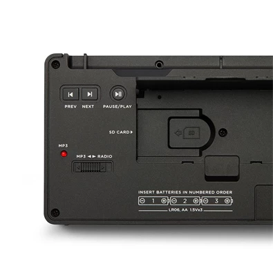 Aiwa RMD-99ST fekete világvevő rádió
