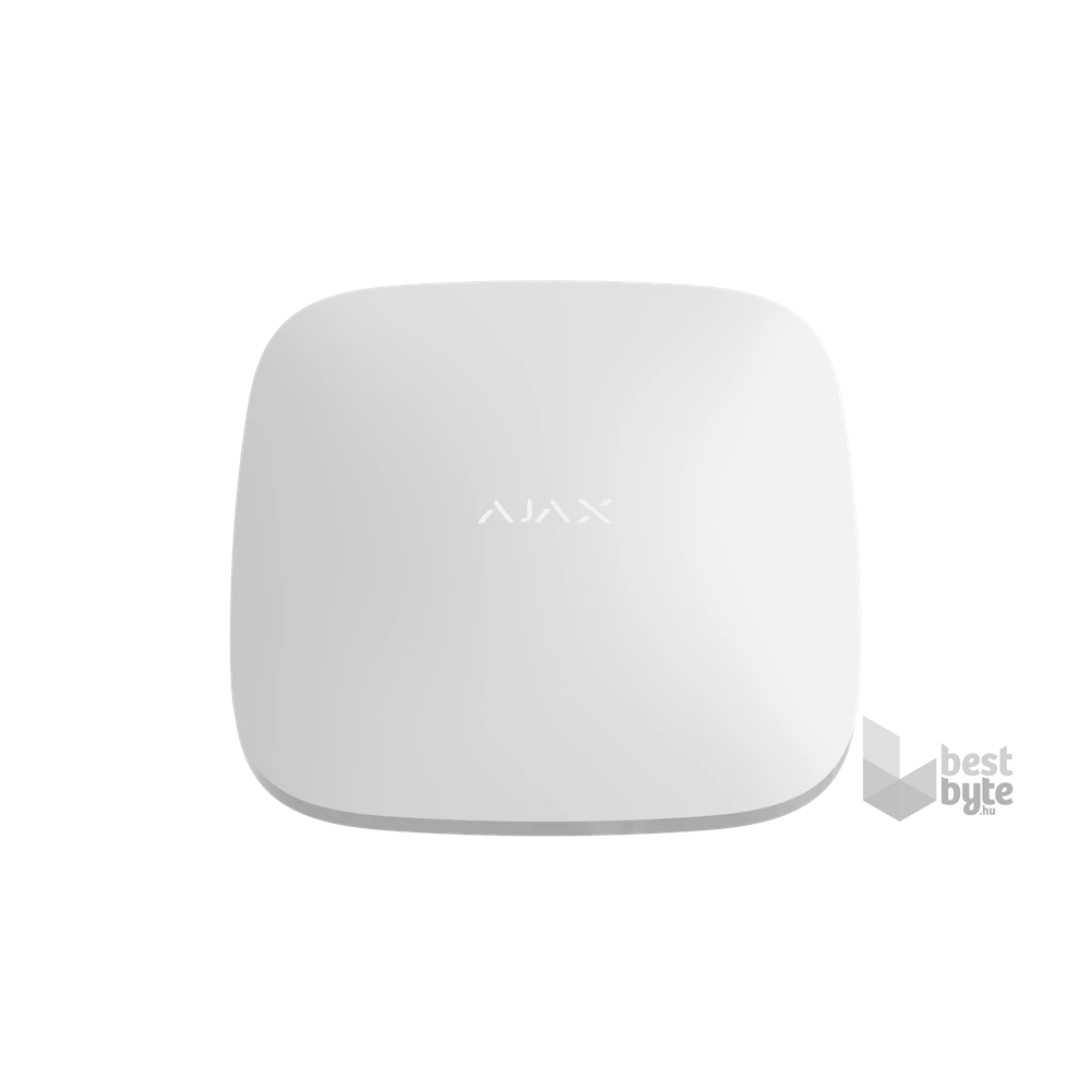Ajax Hub 2 Plus WH fehér vezeték nélküli behatolásjelző központ