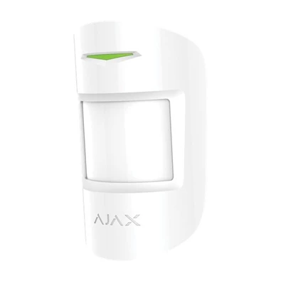 Ajax MotionProtect Plus WH vezetéknélküli kombinált PIR+MW fehér mozgásérzékelő