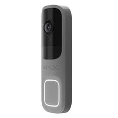 Ajax DoorBell vezeték nélküli kültéri AI video kaputelefon, PIR mozgásérzékelővel, szürke Ajax DoorBell vezeték nélküli kültéri AI video kaputelefon, PIR mozgásérzékelővel, szürke