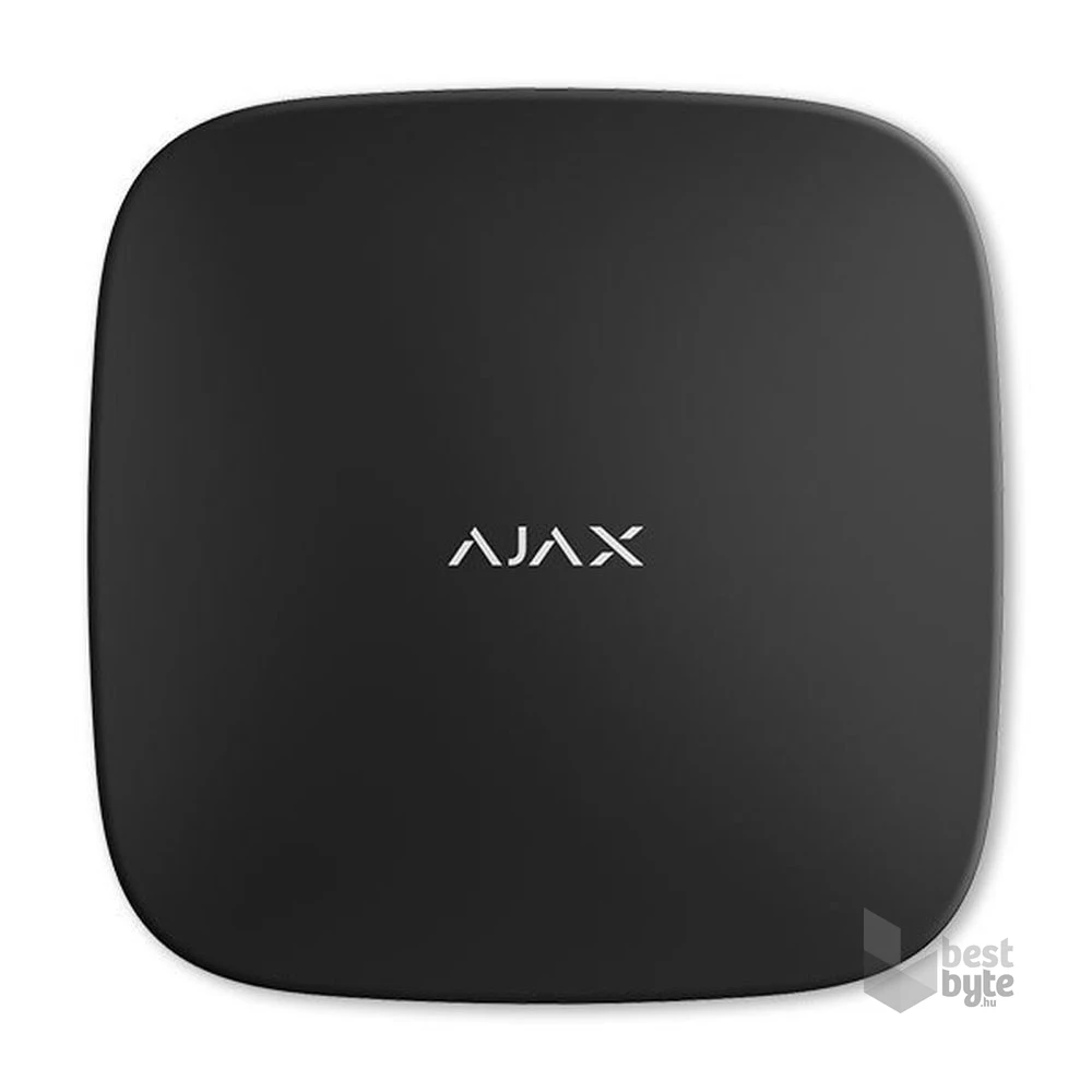 Ajax HUB PLUS BL vezeték nélküli fekete behatolásjelző központ