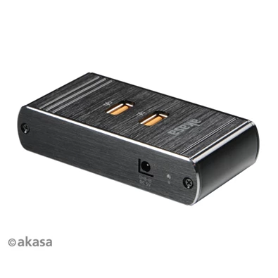 Akasa USB smart charger 5V / 2.4A 4xUSB gyorstöltő