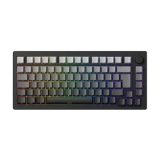 Akko Monsgeek M1W-SP US vezeték nélküli fekete-szürke Bluetooth/USB-C mechanikus gamer billentyűzet