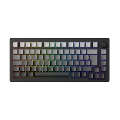 Akko Monsgeek M1W-SP US vezeték nélküli fekete-szürke Bluetooth/USB-C mechanikus gamer billentyűzet