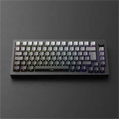 Akko Monsgeek M1W-SP US vezeték nélküli fekete-szürke Bluetooth/USB-C mechanikus gamer billentyűzet