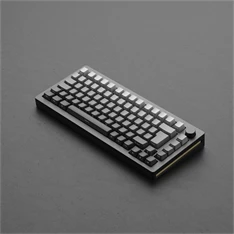 Akko Monsgeek M1W-SP US vezeték nélküli fekete-szürke Bluetooth/USB-C mechanikus gamer billentyűzet