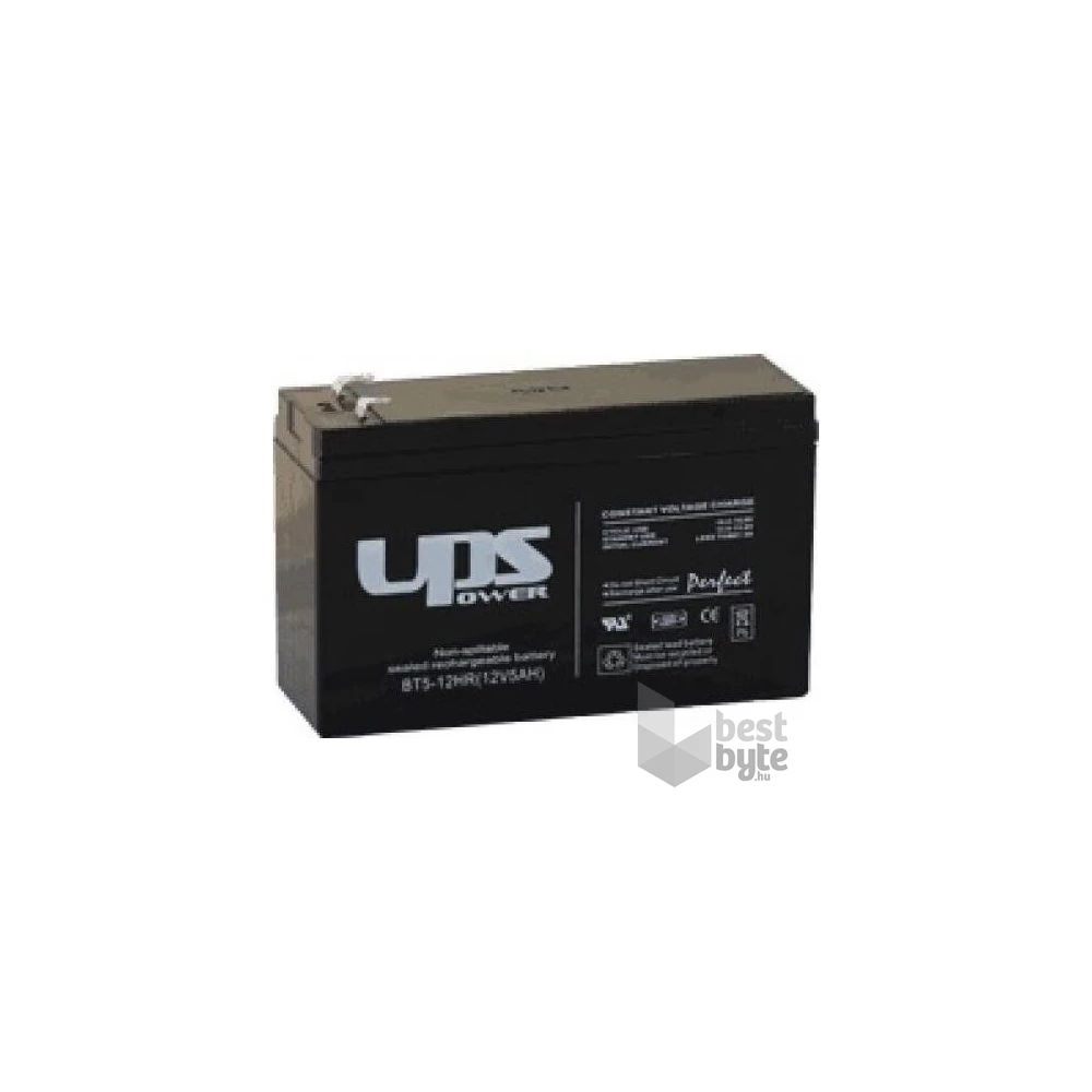 Akku UPS Power 12V 6Ah zselés akkumulátor