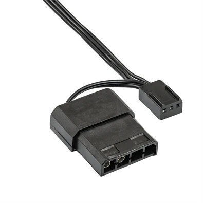 Akyga 120mm Molex 4 LED zöld ház hűtőventilátor