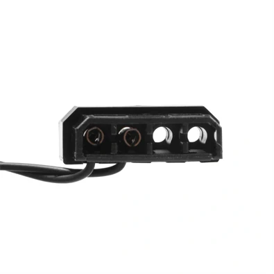 Akyga 120mm Molex 4 LED zöld ház hűtőventilátor