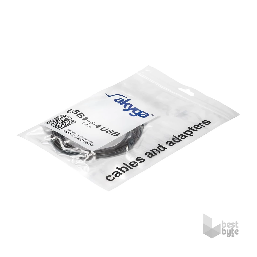 Akyga AK-USB-07 1,8m USB-A - USB-A kábel