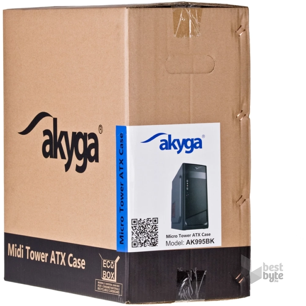 Akyga AK995BK táp nélküli ATX ház