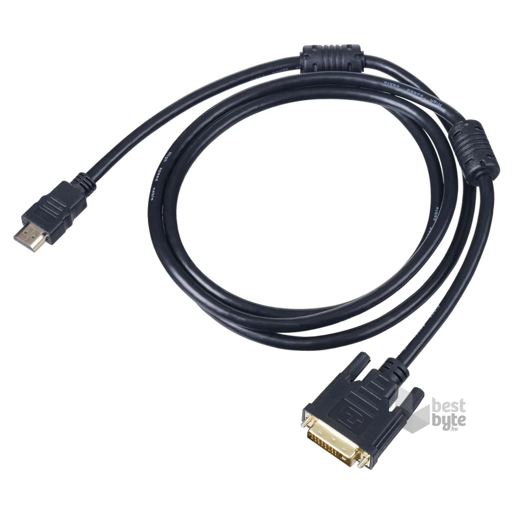 Akyga 1,8m HDMI 1.4 - DVI-D kábel