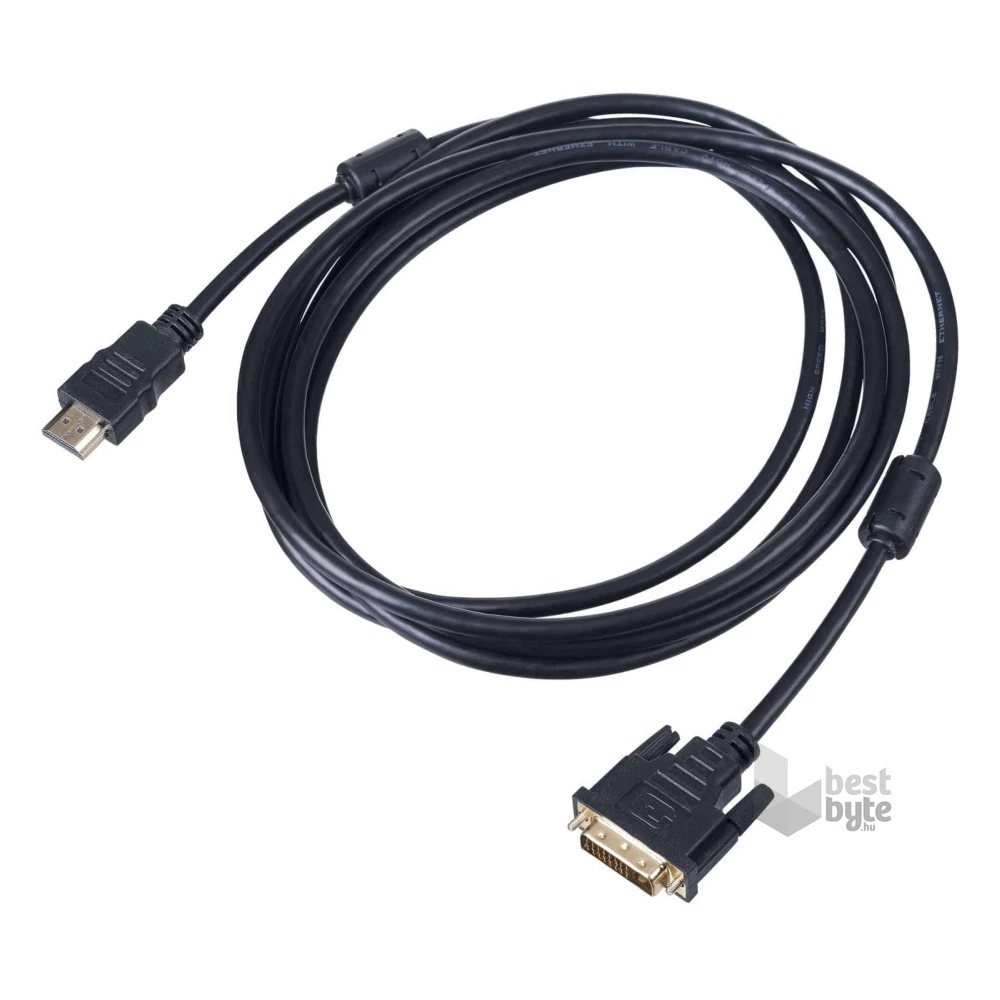 Akyga AK-AV-13 3m HDMI 1.4 apa - DVI-D apa kábel