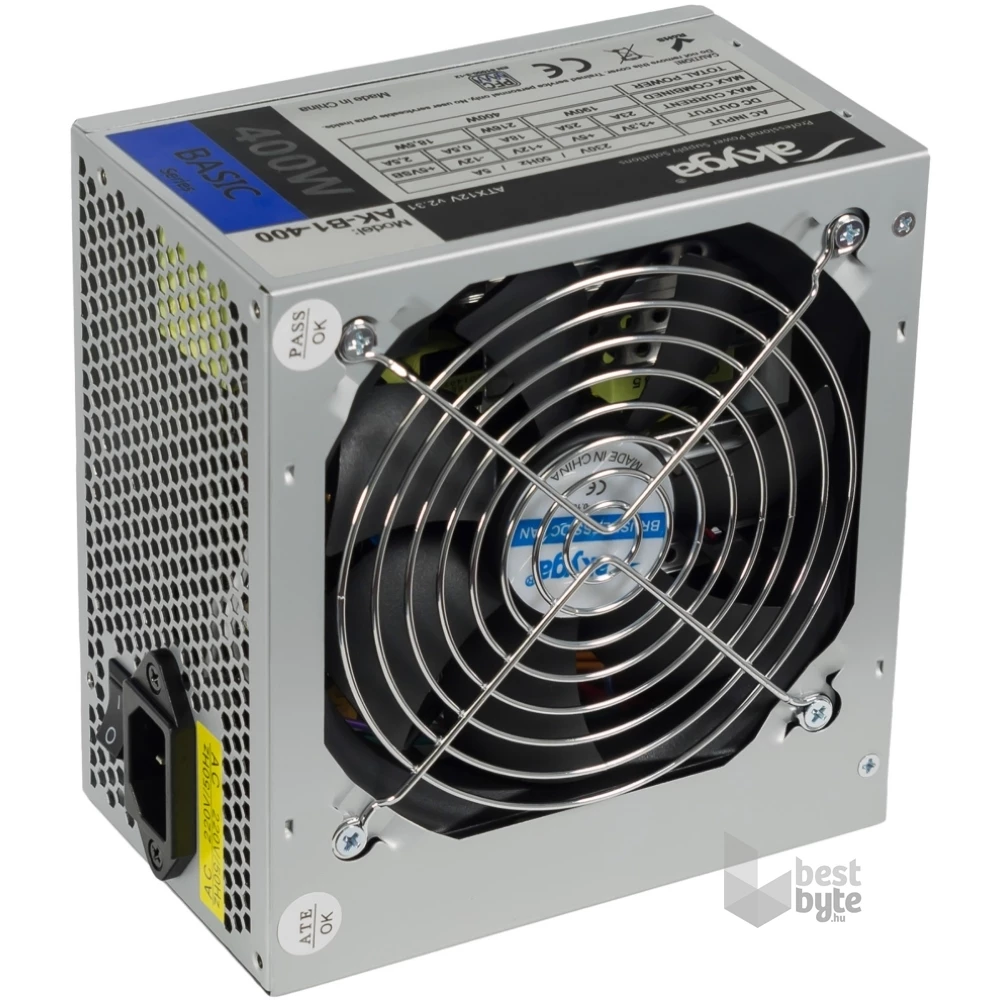 Akyga AK-B1-400 400W ATX tápegység