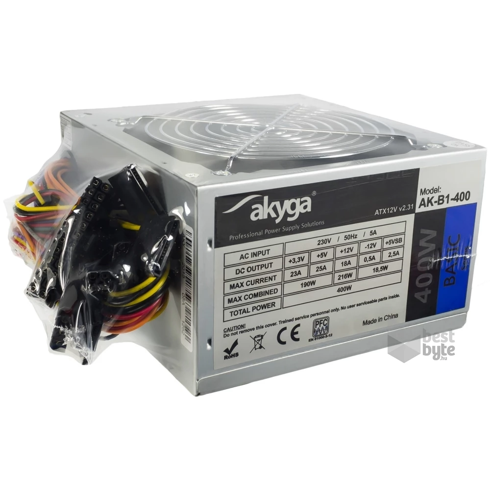 Akyga AK-B1-400 400W ATX tápegység