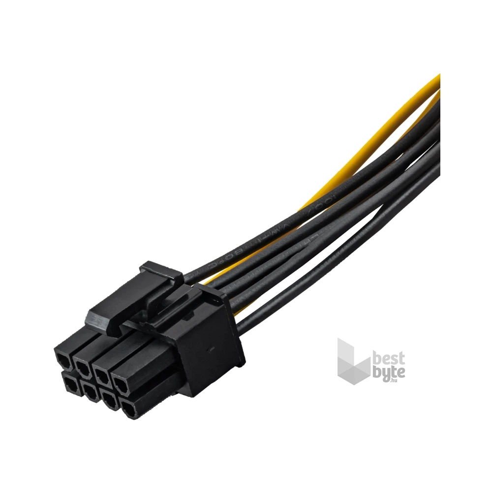 Akyga AK-CA-07 20cm 6-tűs PCI Express - 6+2-tűs PCI Express kábel
