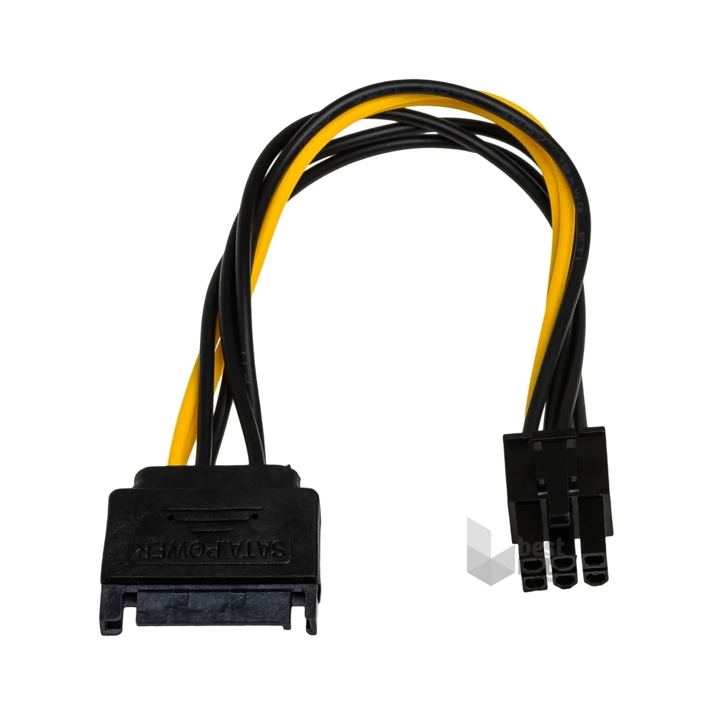 Akyga AK-CA-30 15cm 6-tűs PCI Express - SATA kábel