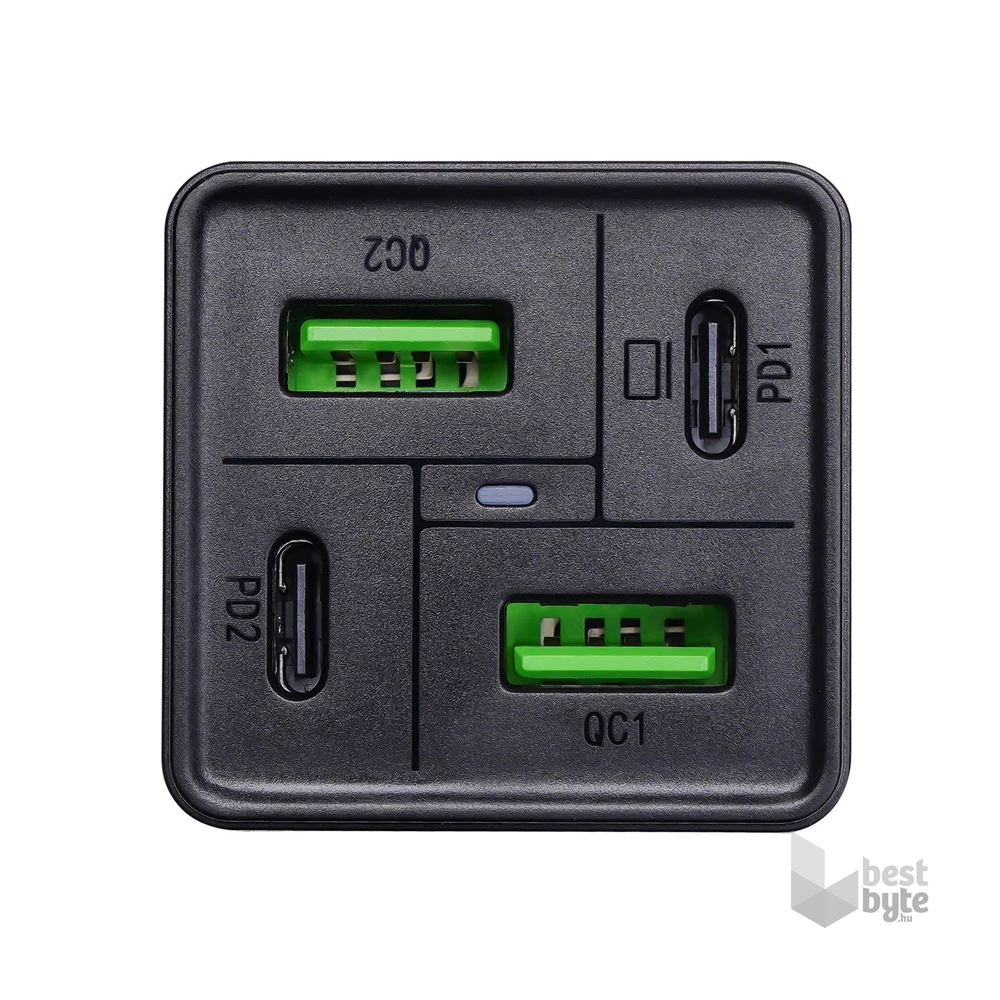 Akyga AK-CH-17 5-20 V / max.3.25 A 65W 2xUSB-A + 2xUSB-C PD töltő