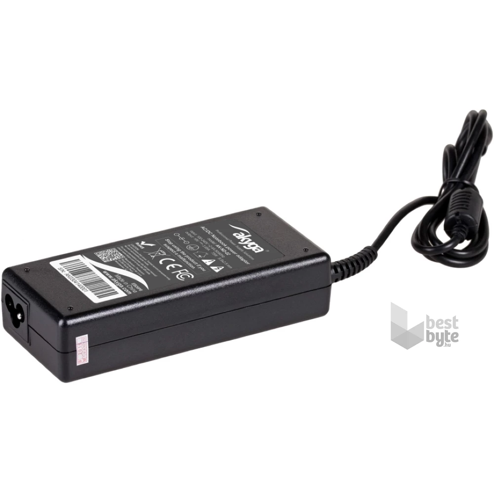 Akyga AK-ND-02 19V/3,95A/75W 5,5x2,5mm Asus / Toshiba / HP / Compaq / Lenovo notebook hálózati töltő