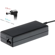 Akyga AK-ND-10 19V/4,74A/90W 5,5x2,5mm Asus / Toshiba / HP / Compaq / Lenovo notebook hálózati töltő