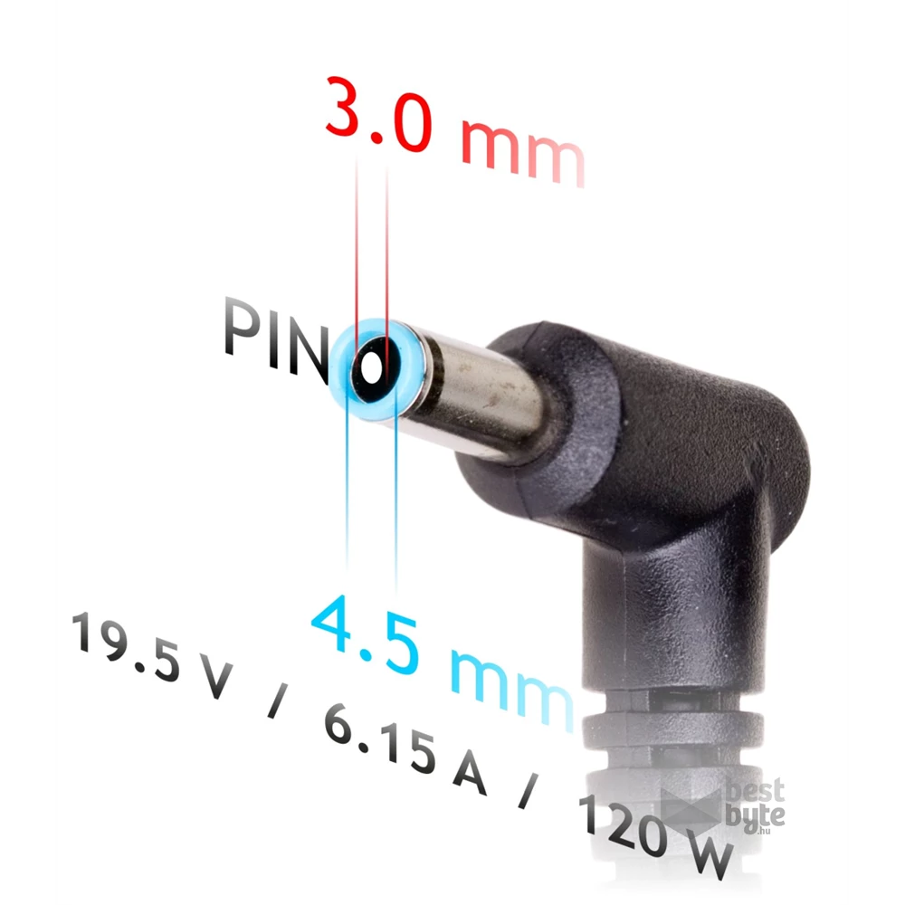 Akyga AK-ND-45 120W HP hálózati töltő adapter