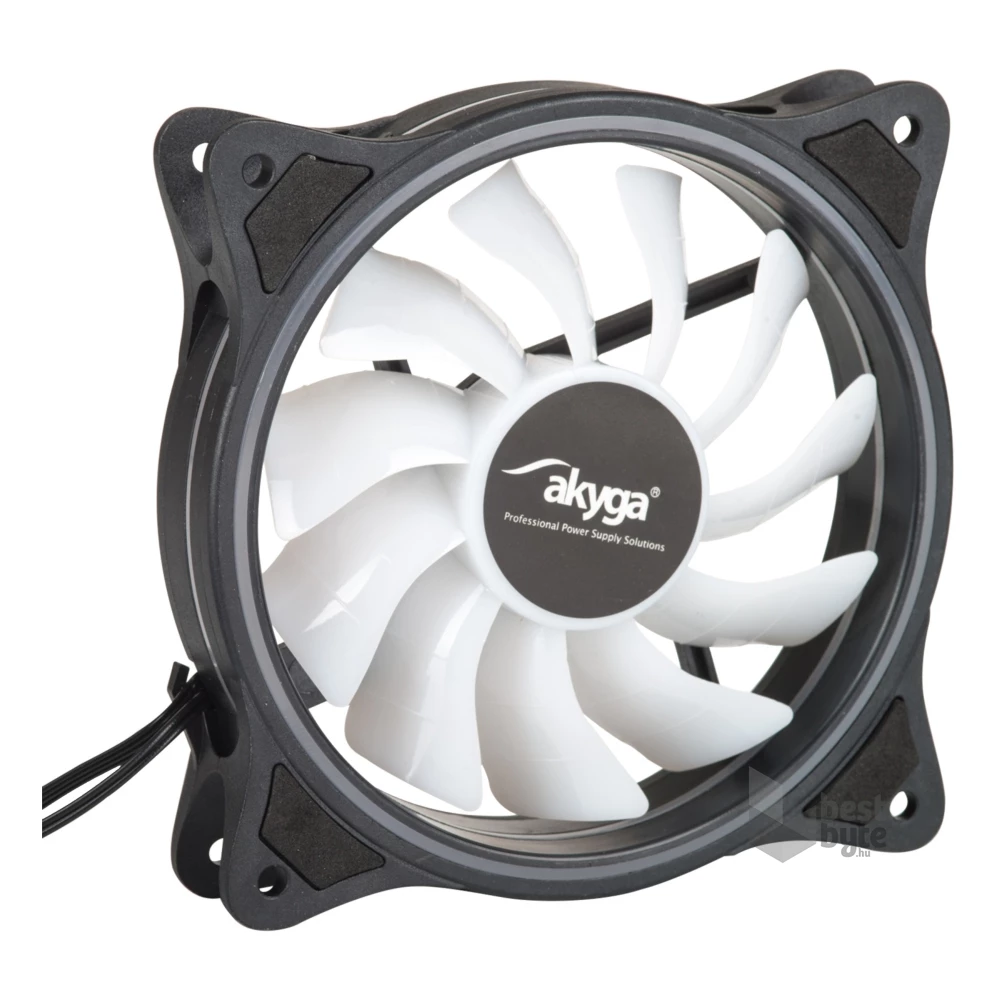 Akyga 120mm RGB LED ház hűtőventilátor