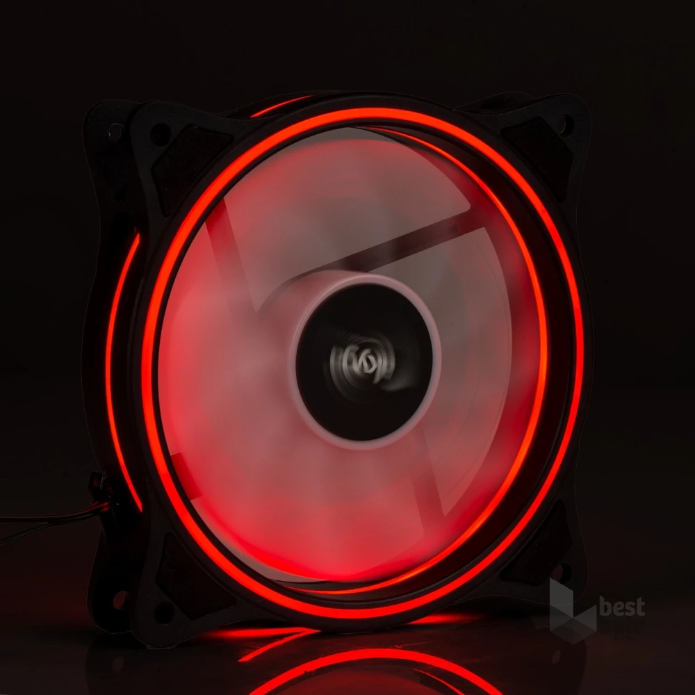 Akyga 120mm RGB LED ház hűtőventilátor