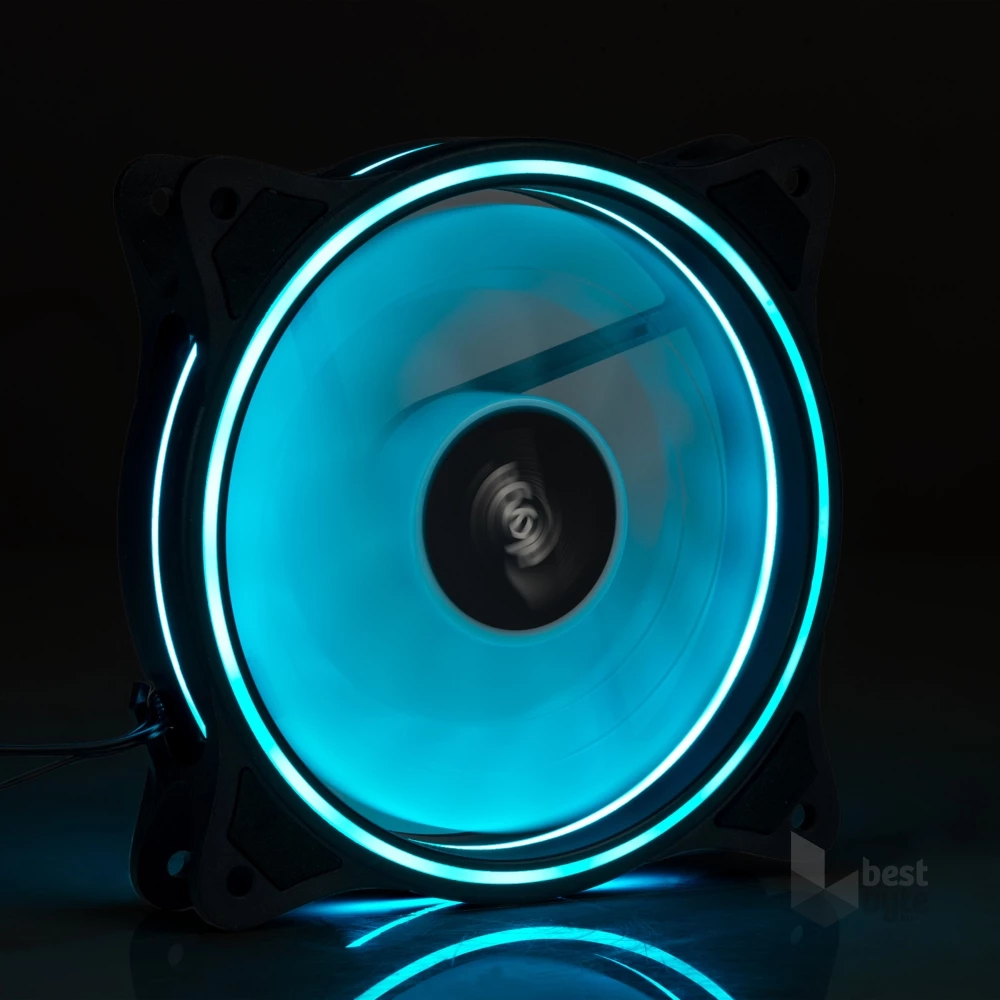 Akyga 120mm RGB LED ház hűtőventilátor