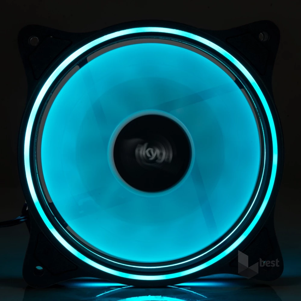 Akyga 120mm RGB LED ház hűtőventilátor