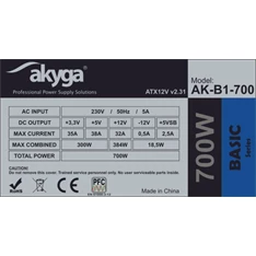 Akyga Ak-B1-700 700W ATX tápegység