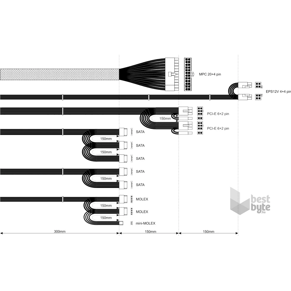 Akyga Ak-B1-700 700W ATX tápegység