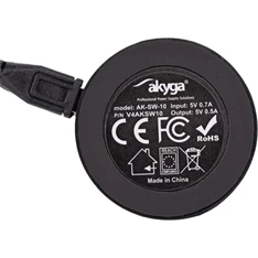 Akyga Samsung Galaxy Watch Small GEAR S2 S3 AK-SW-10 1m okosóra hálózati töltő adapter