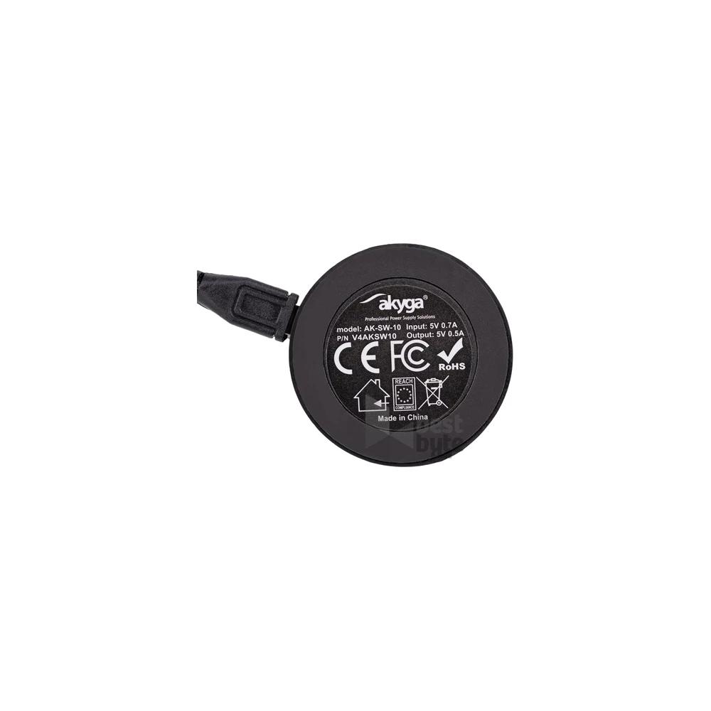 Akyga Samsung Galaxy Watch Small GEAR S2 S3 AK-SW-10 1m okosóra hálózati töltő adapter