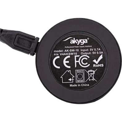 Akyga Samsung Galaxy Watch Small GEAR S2 S3 AK-SW-10 1m okosóra hálózati töltő adapter